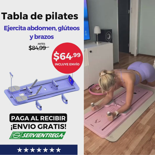 TABLA DE PILATES ABDOMINAL